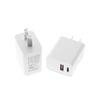 PD charger fast charger charging adapter SAA CE 18W au US EU mobile phone wall usb cables charger quick charge 3.0